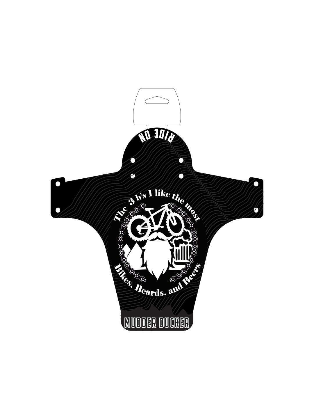 Large Mudguard | The three b's I like the most